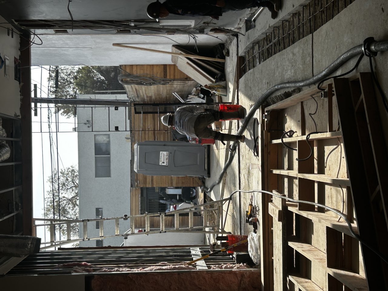 Commercial construction build