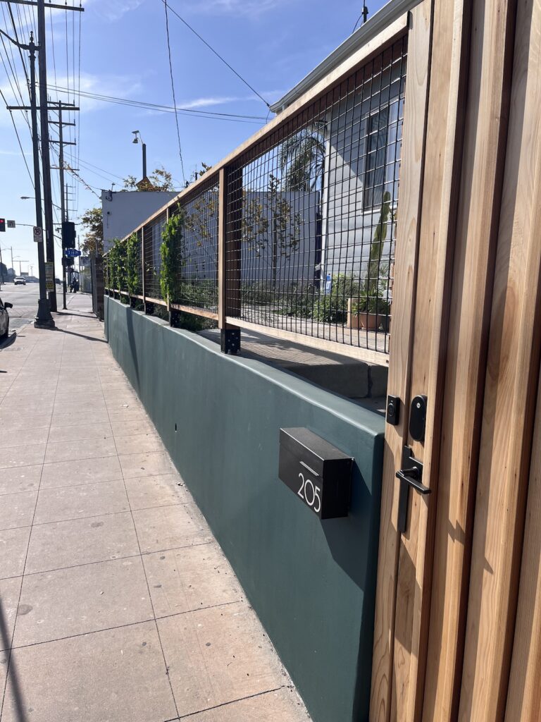 Redwood Fence and Gate Los Angeles